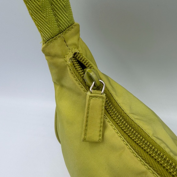 PRADA green tessuto hobo vintage - Picture 4 of 16